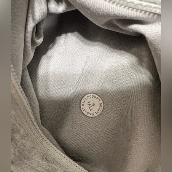 Lululemon City Sweat Joggers Tall Heathered Ultra Light Grey/Sea Salt - Picture 8 of 12